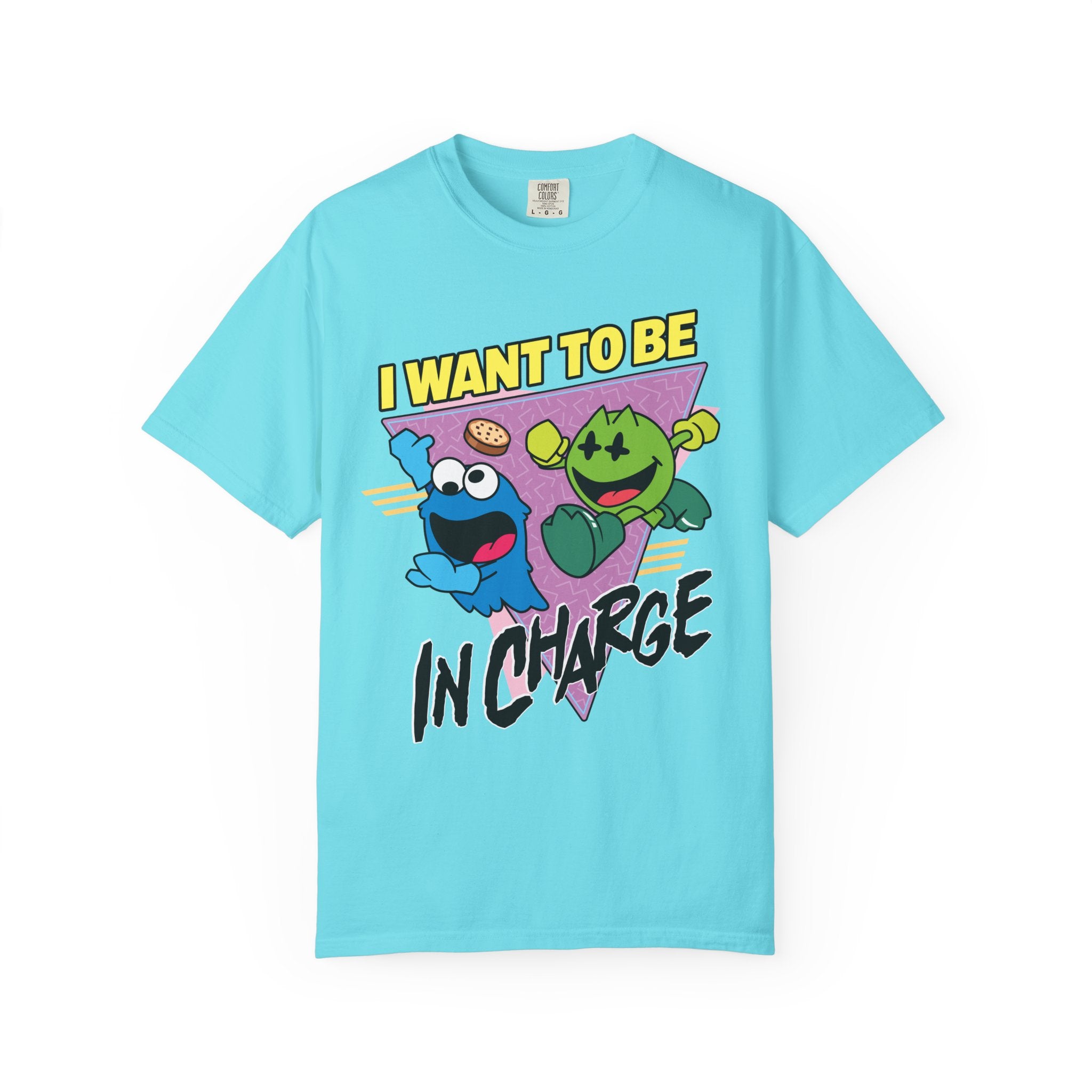 Silly Street "I Want To Be In Charge" Unisex Garment-Dyed T-shirt