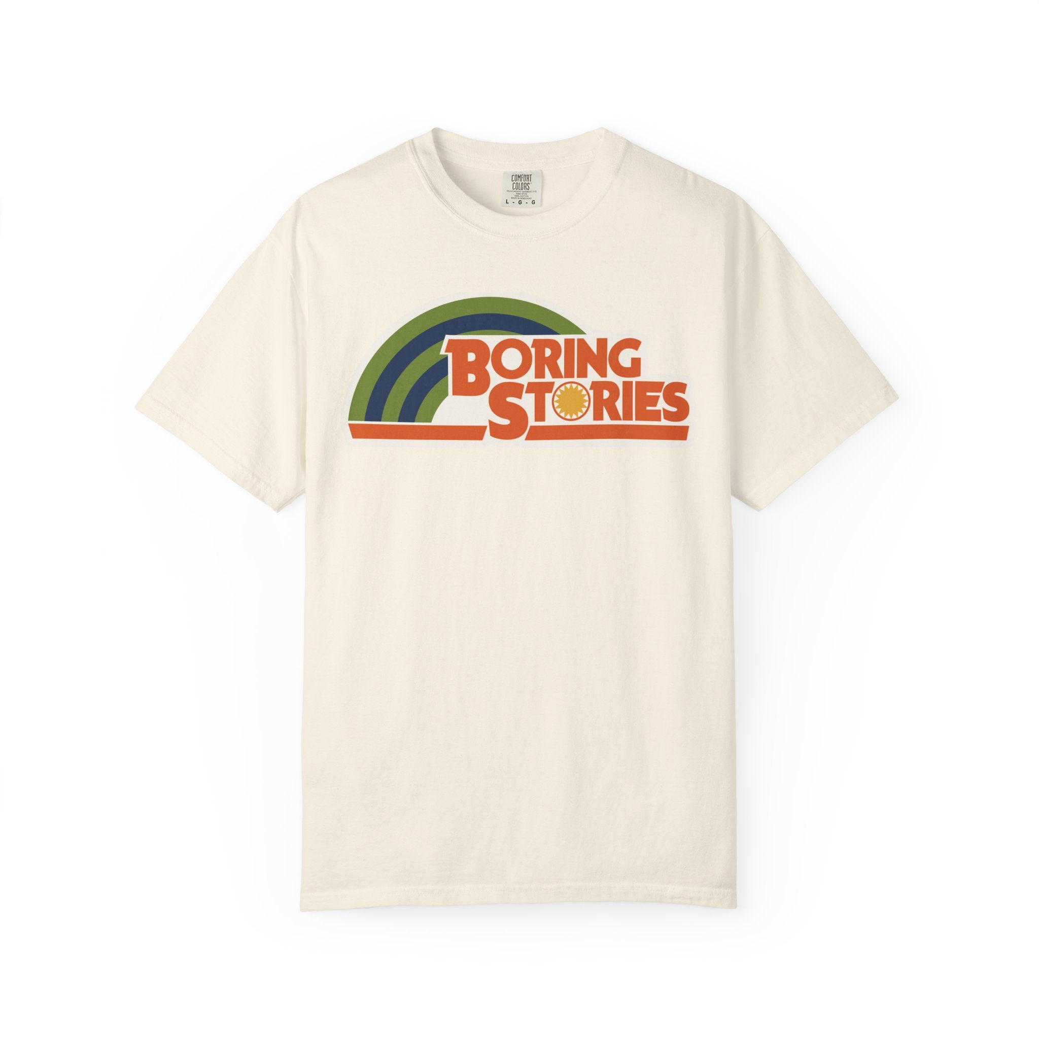 Silly Street "Boring Stories" Unisex Garment-Dyed T-shirt