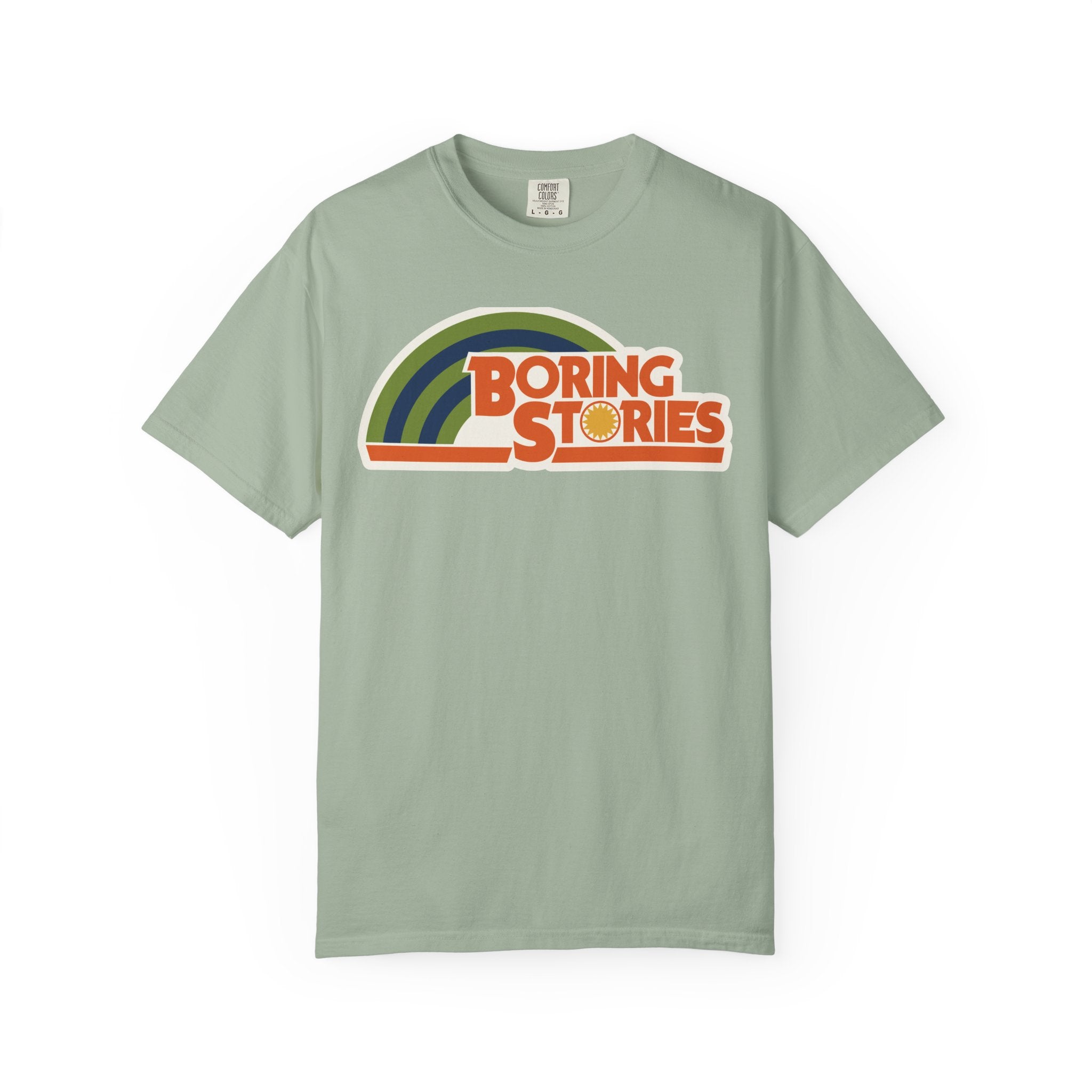 Silly Street "Boring Stories" Unisex Garment-Dyed T-shirt