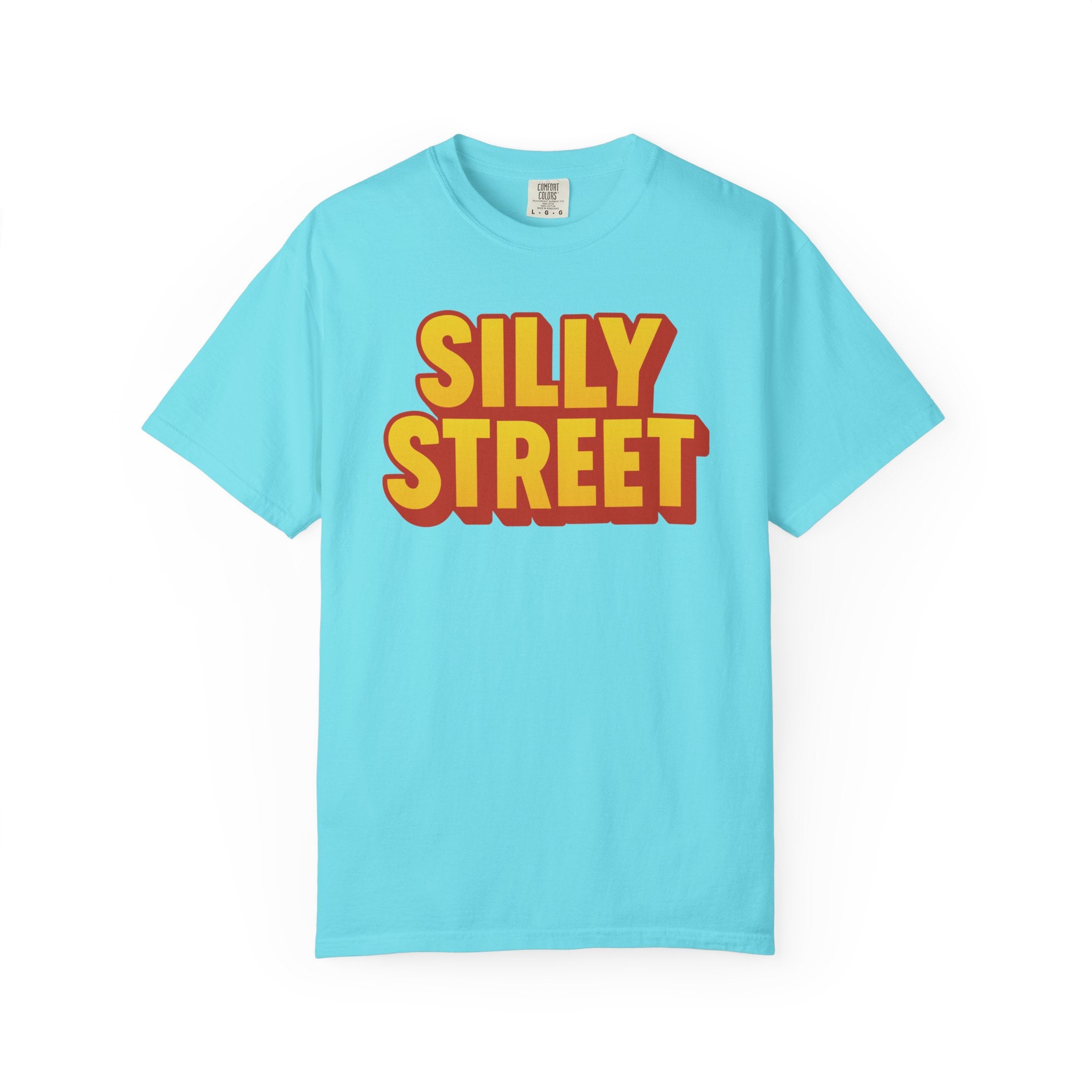 Silly Street Retro Logo Unisex Garment-Dyed T-shirt